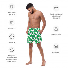 ChessDelights All-Over Print Recycled Swim Trunks